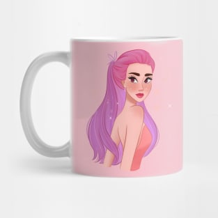 Pink Haired Mug